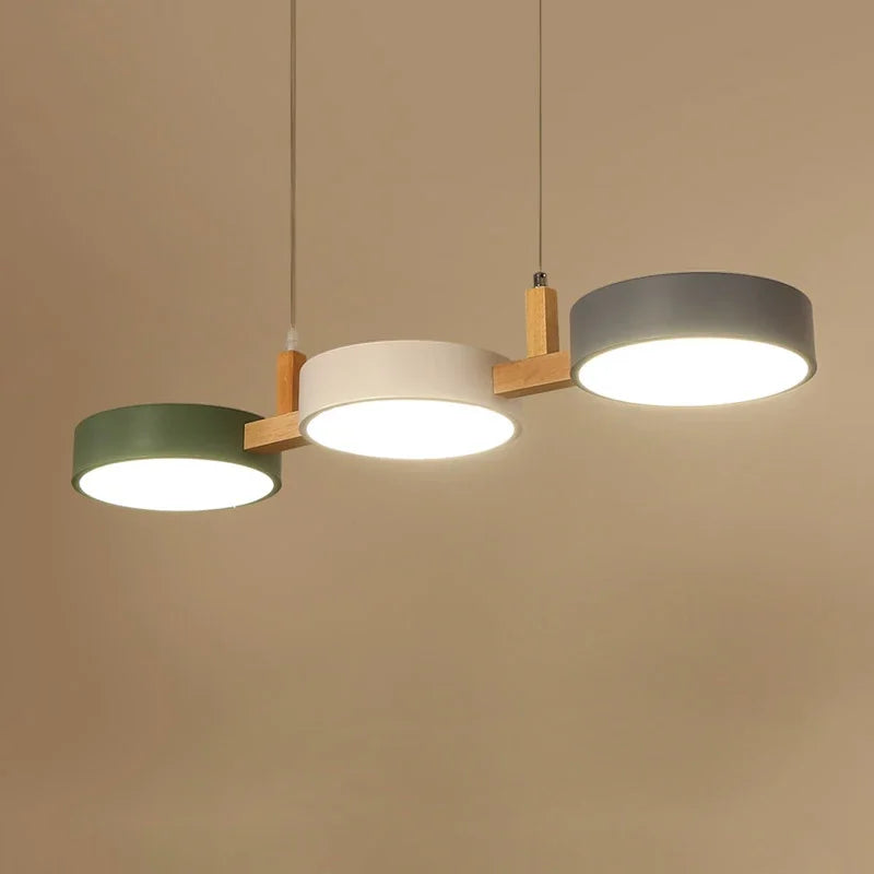 Luminária Pendente Led Metal e Madeira – Brivar – foto 9
