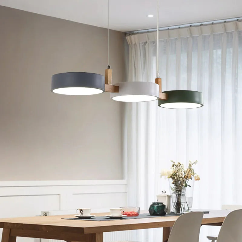 Luminária Pendente Led Metal e Madeira – Brivar – foto 12