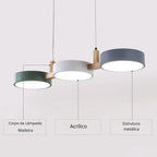 Luminária Pendente Led Metal e Madeira – Brivar – foto 13