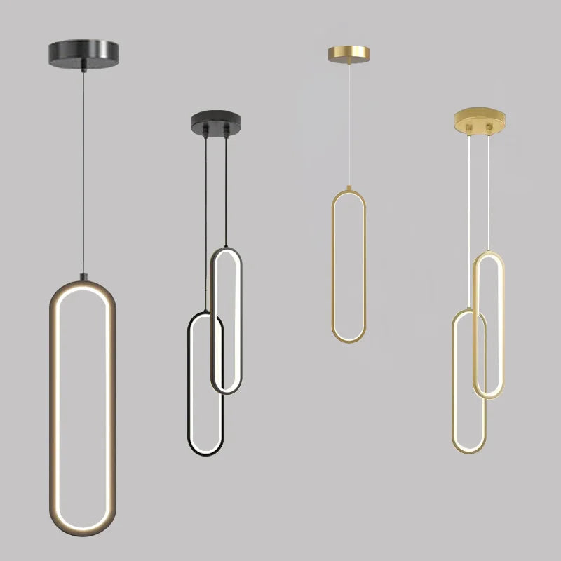 Luminária Pendente LED Minimalista Chandelier – Brivar – foto 8