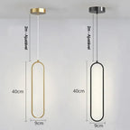 Luminária Pendente LED Minimalista Chandelier – Brivar – foto 10
