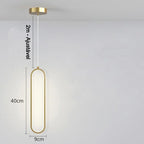 Luminária Pendente LED Minimalista Chandelier – Brivar – foto 13