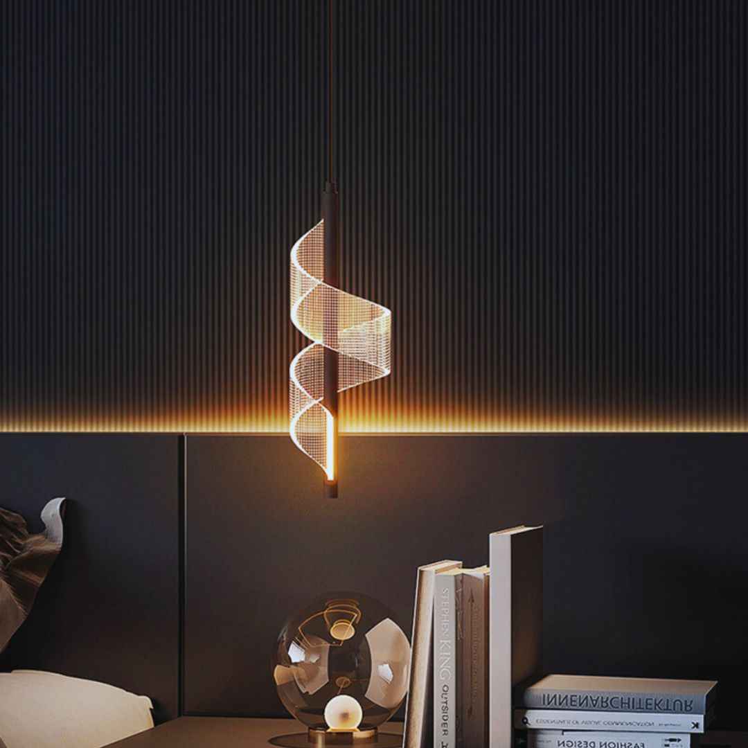Luminária Pendente LED Nordic Espiral – Brivar – foto 2