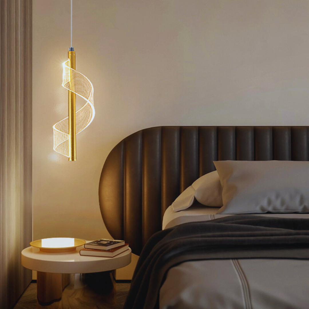 Luminária Pendente LED Nordic Espiral – Brivar – foto 4