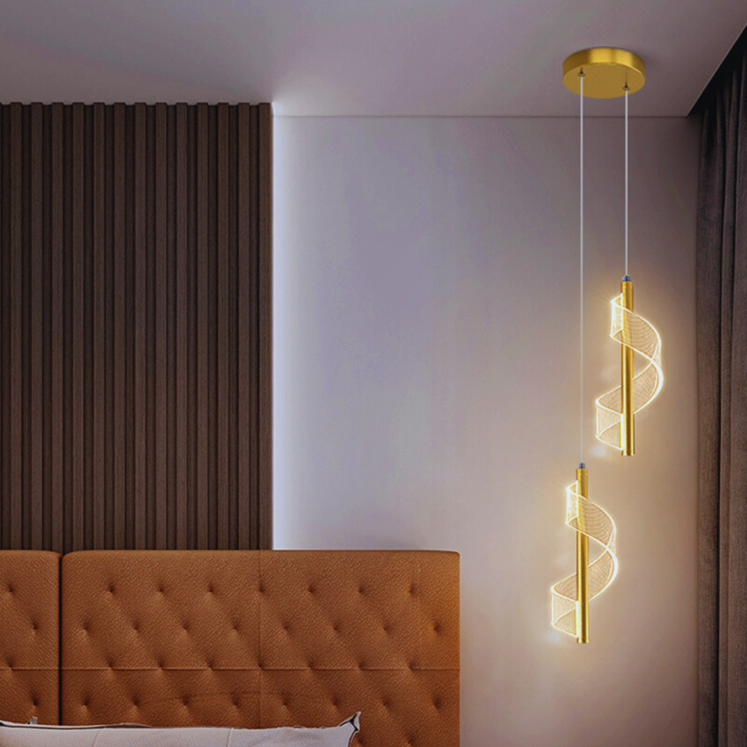 Luminária Pendente LED Nordic Espiral – Brivar – foto 6