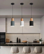 Luminária Pendente Minimalista Prática Madeira – Brivar – foto 10