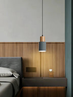 Luminária Pendente Minimalista Prática Madeira – Brivar – foto 11