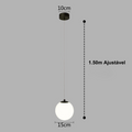 Luminária Pendente para Sala e Quarto Globo – Brivar – foto 20