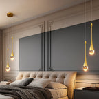Luminária Pendente Pingente Dourado/Cristal – Brivar – foto 3