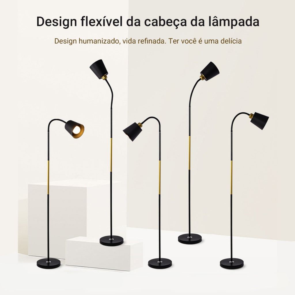 Luminária de Piso LED Minimalista 360° - imagem 2
