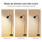 Luminária de Piso LED Minimalista 360° - imagem 5