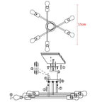 Lustre de Teto Minimalista
