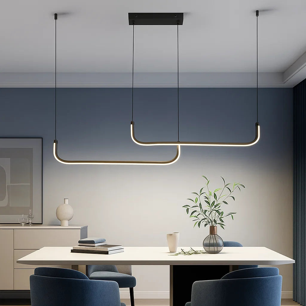 Lustre para Sala de Jantar LED de Alumínio – Brivar – foto 1