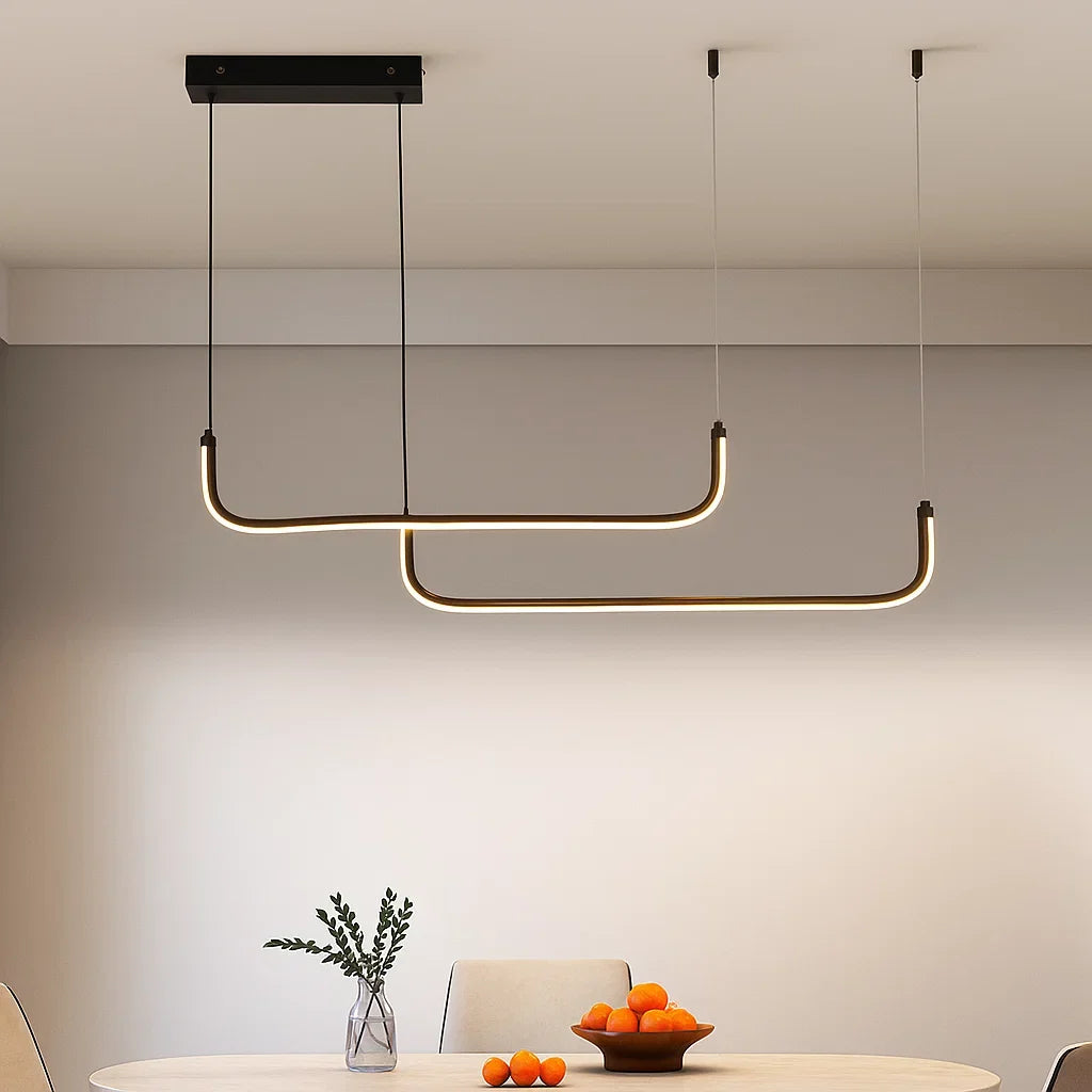 Lustre para Sala de Jantar LED de Alumínio – Brivar – foto 2