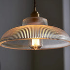 Lustre Pendente de Vidro Canelado – Brivar – foto 5