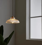 Lustre Pendente de Vidro Canelado – Brivar – foto 10
