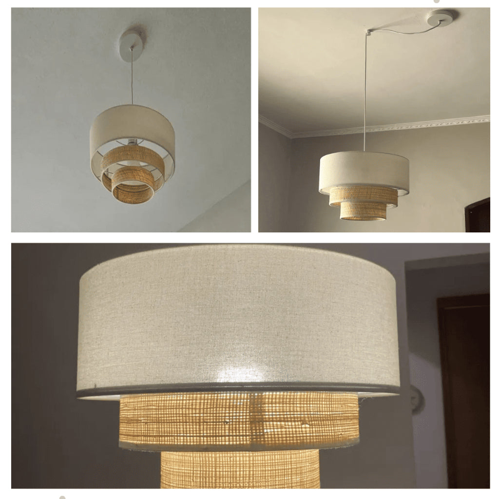 Lustre Pendente Triplo Boho - imagem 8