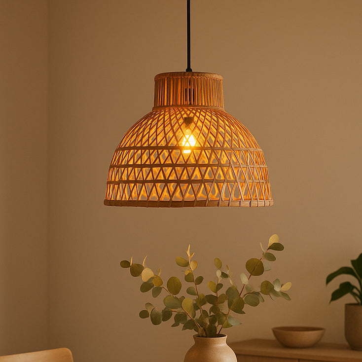 Lustre Pendente Vime Rattan - imagem 3