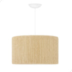 Pendente Palha Fibra Natural 40x20 - imagem 8