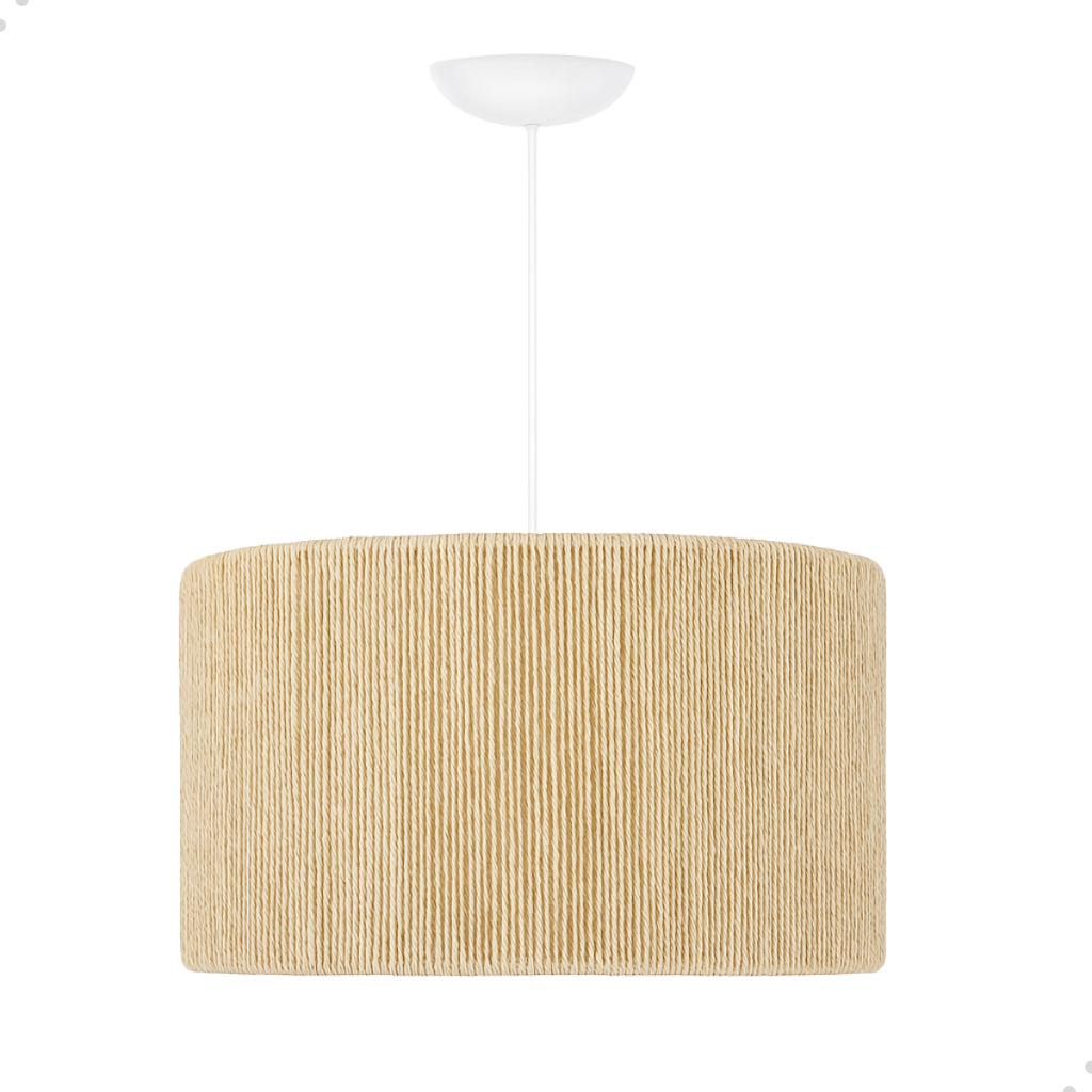 Pendente Palha Fibra Natural 40x20 - imagem 8