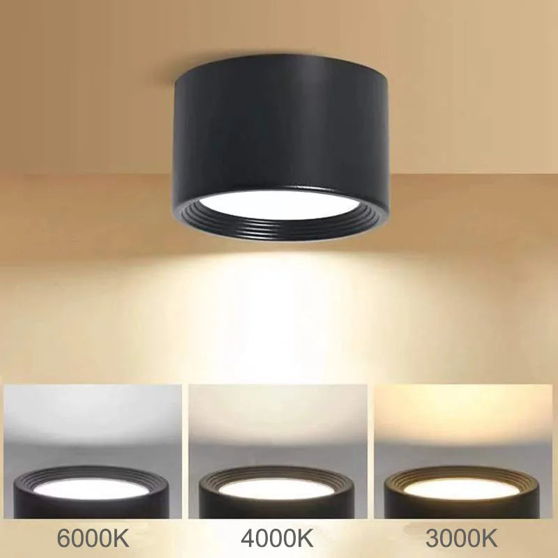 Plafon Led Sobrepor 3 Cores – Brivar – foto 6