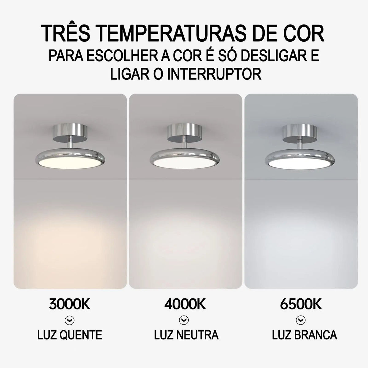 Plafon Led Sobrepor Chandelier – Brivar – foto 7