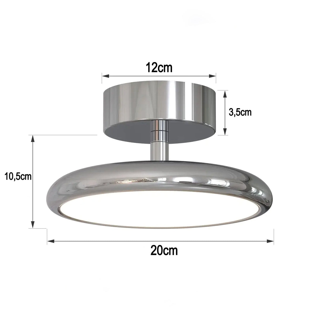 Plafon Led Sobrepor Chandelier – Brivar – foto 9