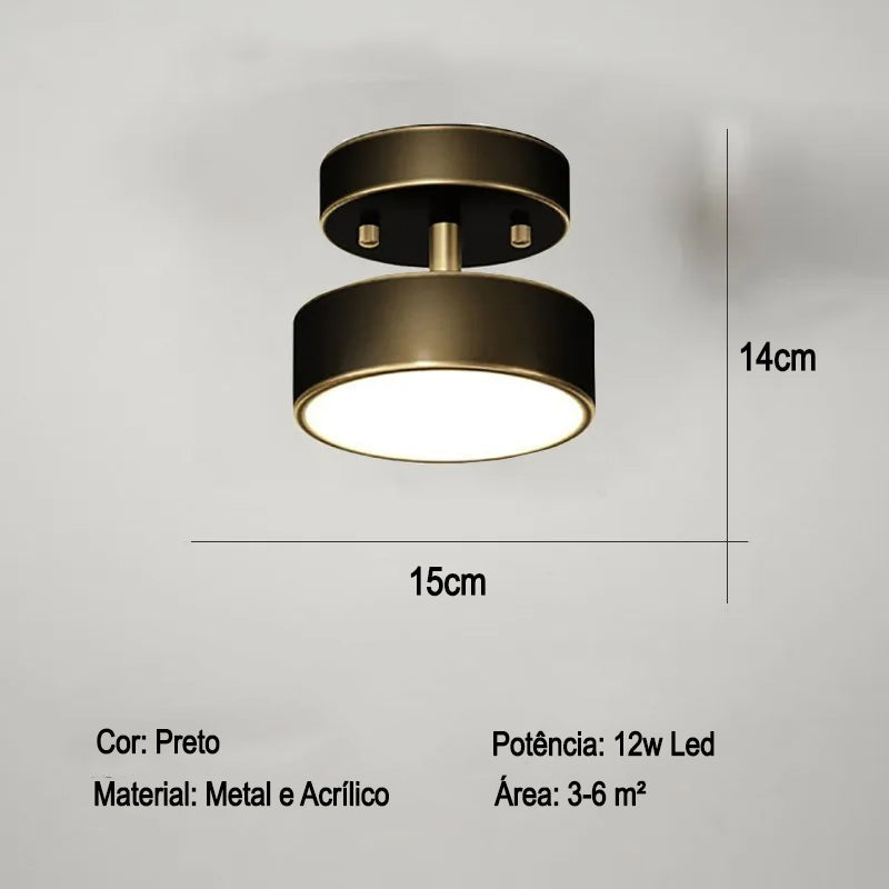 Plafon Led Sobrepor Direcional – Brivar – foto 10