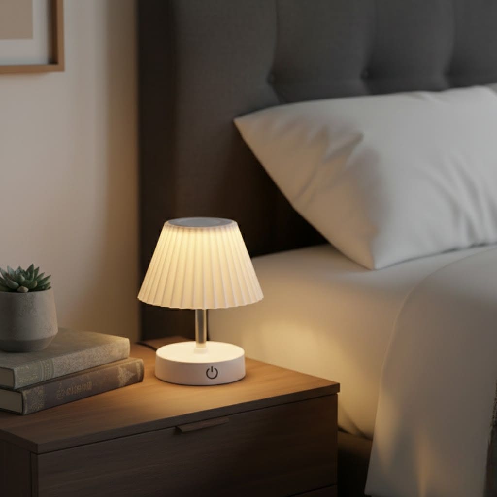 Abajur Flex Luxe LED Retrátil