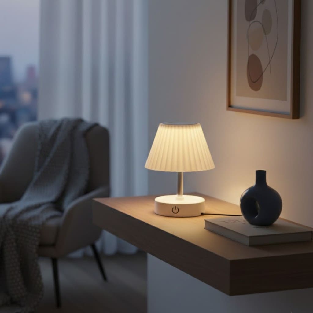 Abajur Flex Luxe LED Retrátil