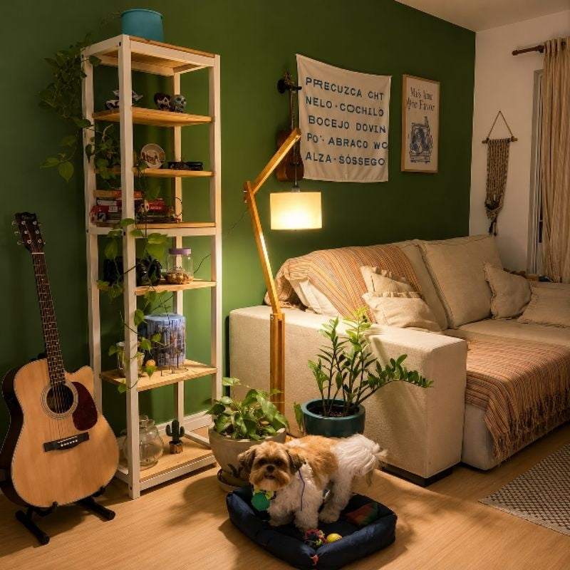 Luminária de chão articulada com cúpula — foto 4