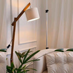 Luminária de chão articulada com cúpula — foto 6