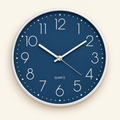 Relógio de Parede Verona Silencioso 25cm Azul com marca Quartz
